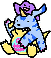 파피몬 아크릴 키링