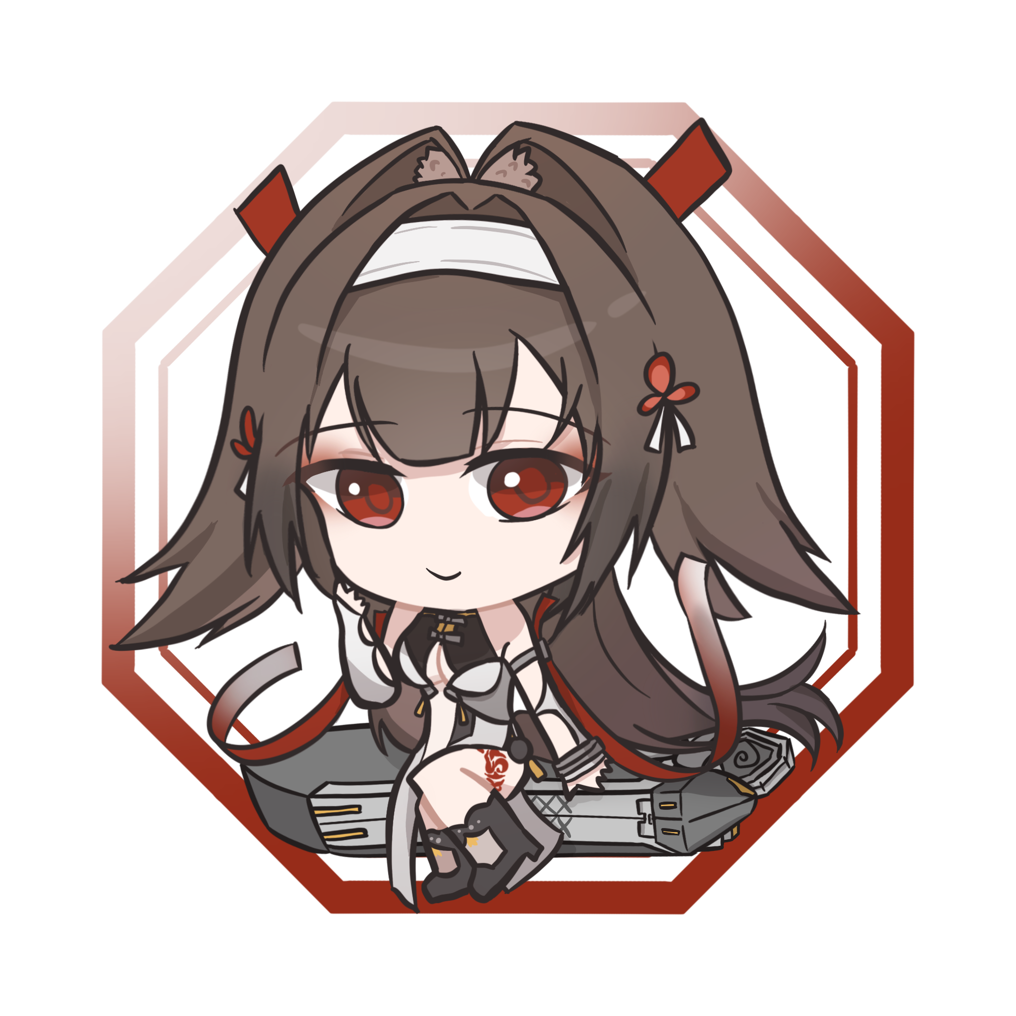 엽빛나 매듭키링