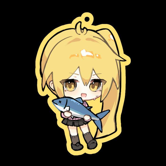 잡어 네루 아크릴 키링