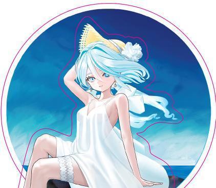 바닷가 푸리나 아크릴