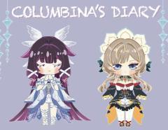 콜롬비나 다이어리 스티커